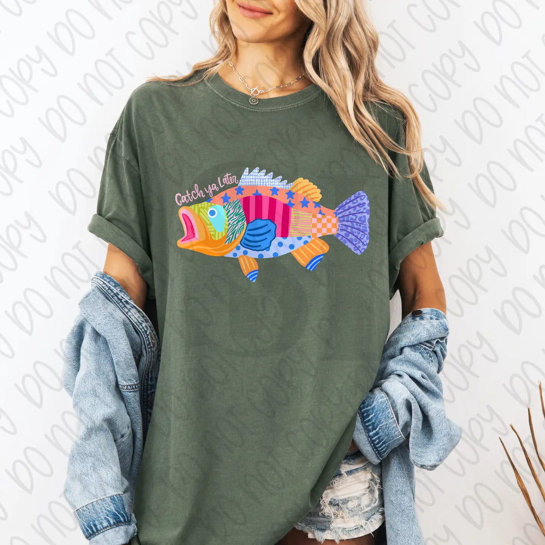 Catch Ya Later Bass Graphic Tee