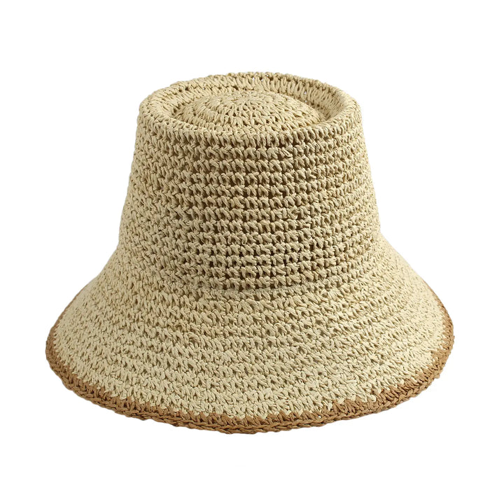 Paper Crochet Bucket Hat for Spring
