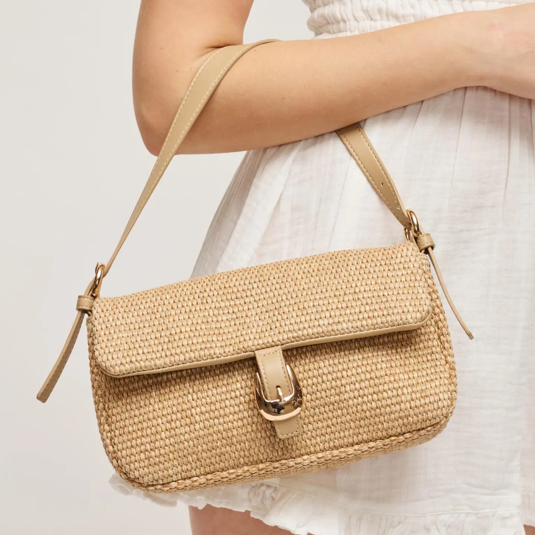 Gloria - Straw Crossbody