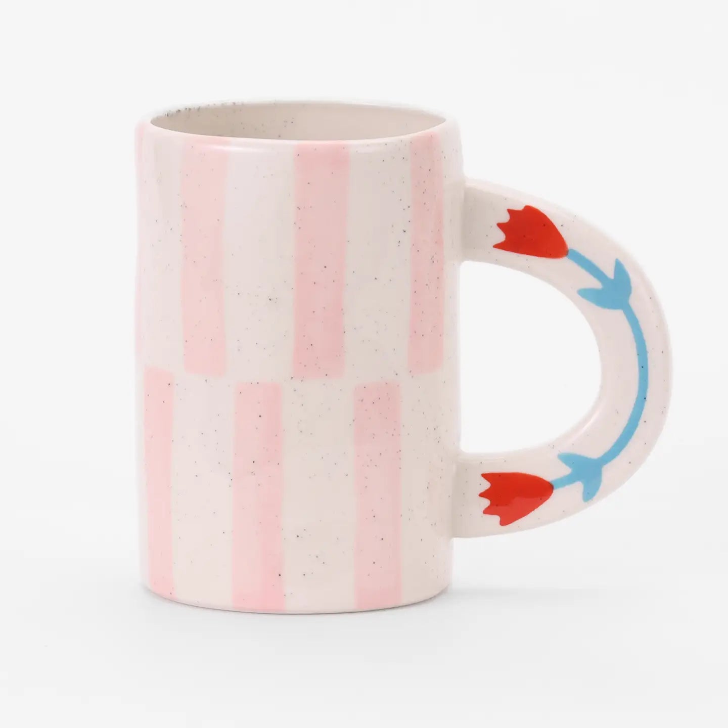 Pinjk Ceramic Coffee Mug Handmade-Coffee Cups