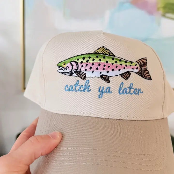 Catch Ya Later! Canvas Hat