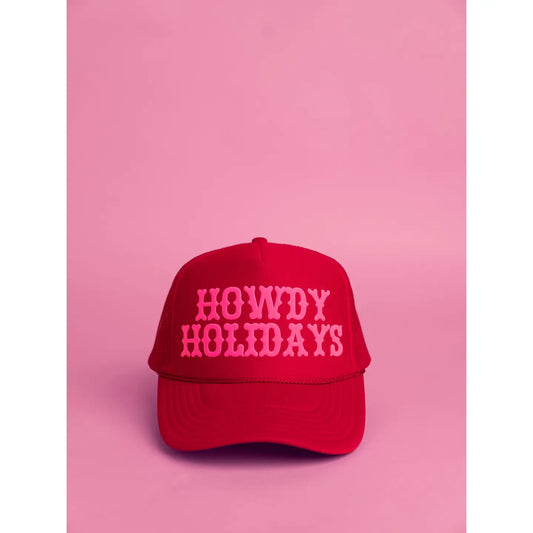 Howdy Holidays Trucker