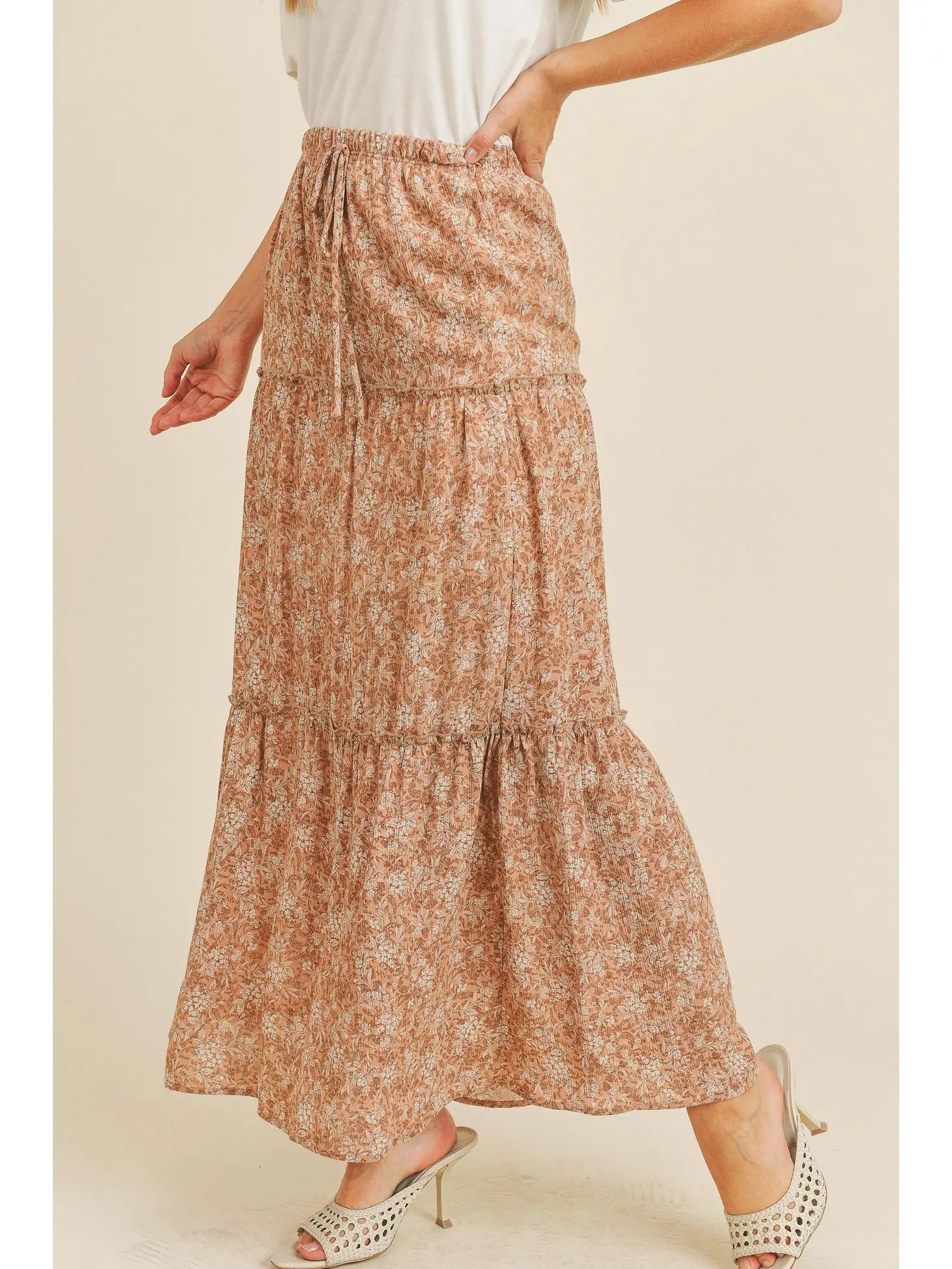 Flower Fields Maxi Skirt