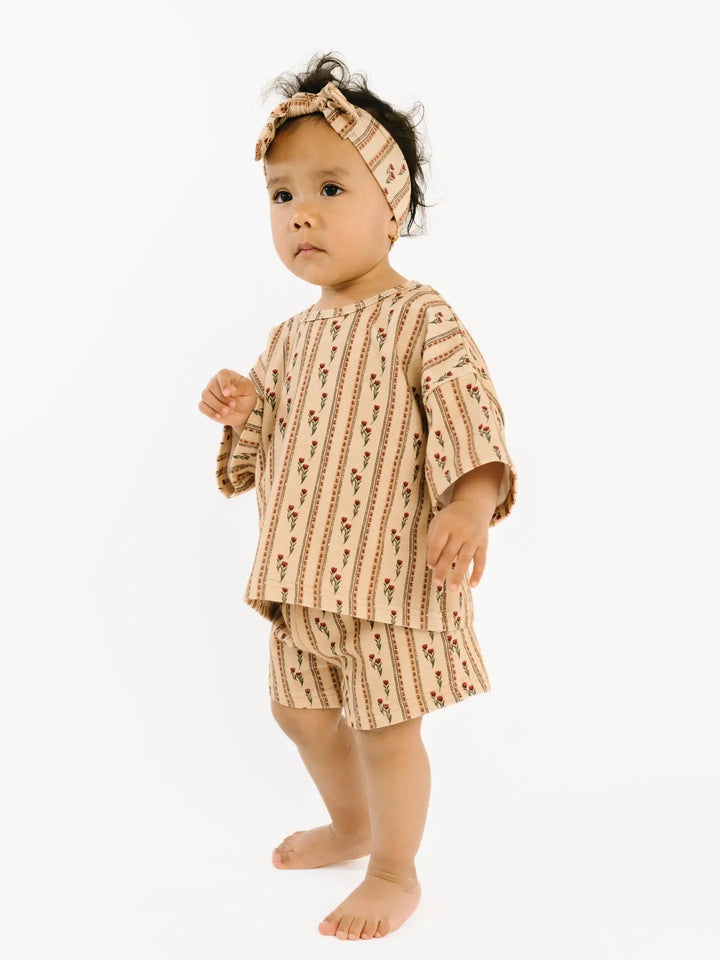 Floral Heirloom Slouchy Set
