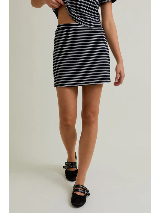 Striped Skort