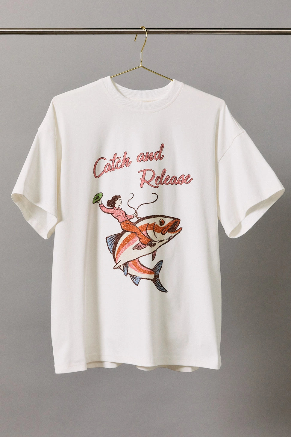 "Catch and Release" Fish Graphic Tee