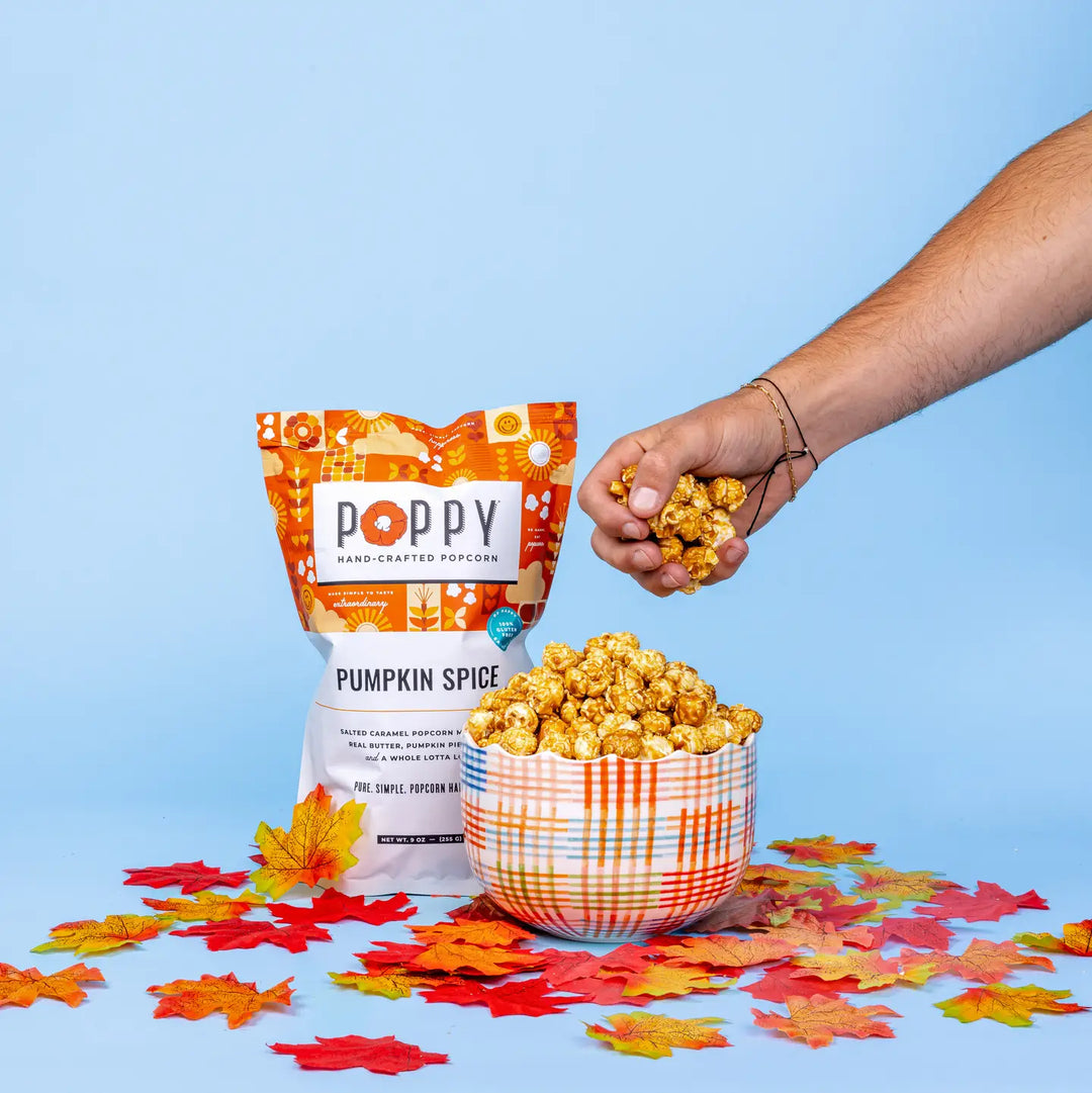 Pumpkin Spice Popcorn- Fall Seasonal
