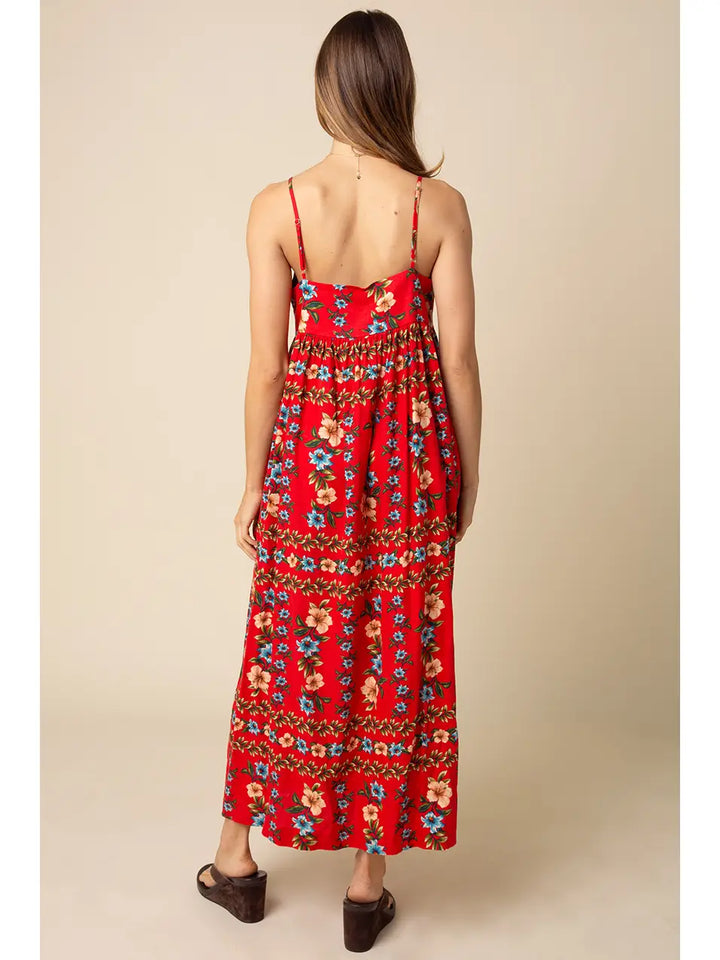 Bria Floral Cami Maxi Dress