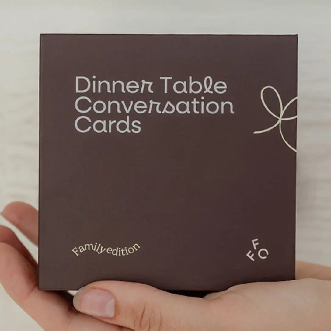 Dinner Table Conversation Cards: Family Edition