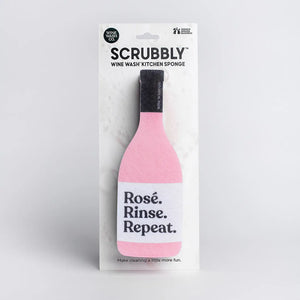 Rosé Rinse Repeat Scrubbly™ Kitchen Sponge