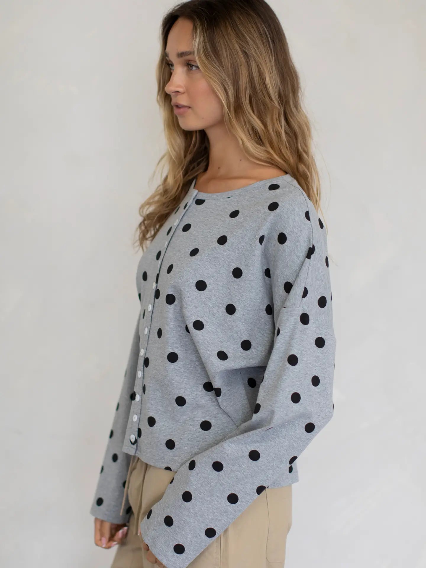 Esme Polka Dot Cardigan