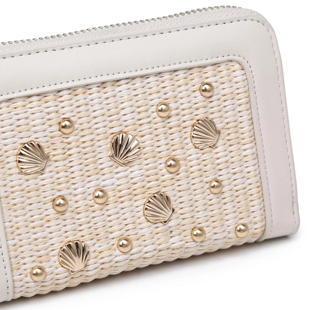 Seashell Woven Wallet