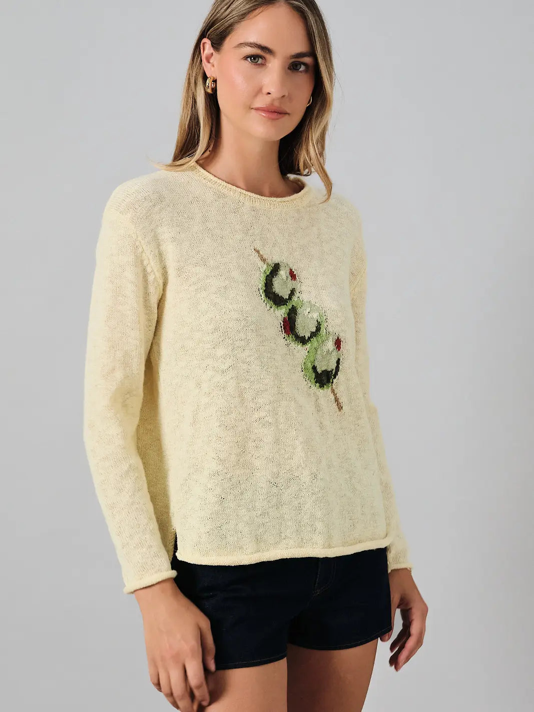 Olive Knit Sweater