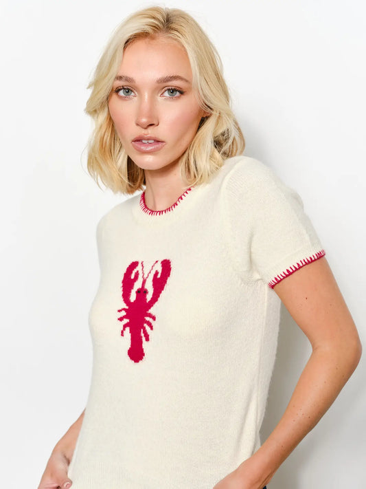 Belle Lobster Sweater – Nautical, Whimsical, Playful