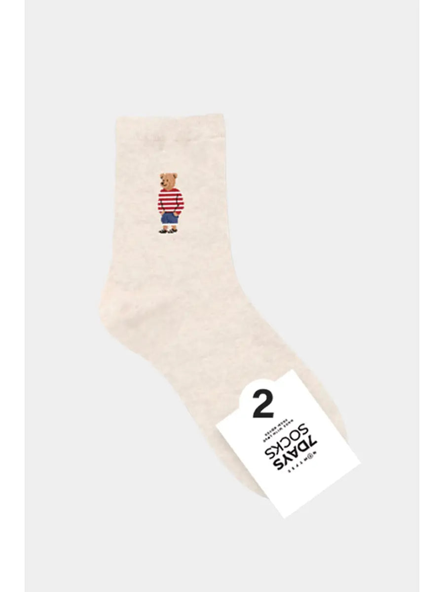 Women's Teddy Crew Lady Socks