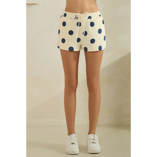 Polka Dot Sweatshorts