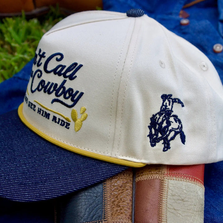 Don't Call Him A Cowboy Canvas Cap