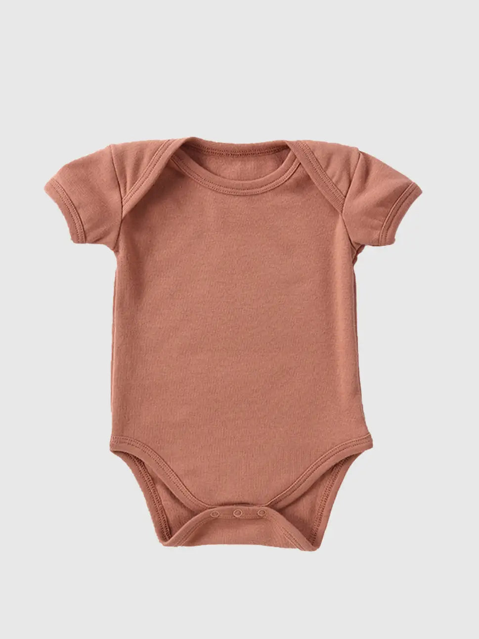 Baby Onesie in Brick