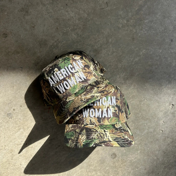 American Woman Camo Hat
