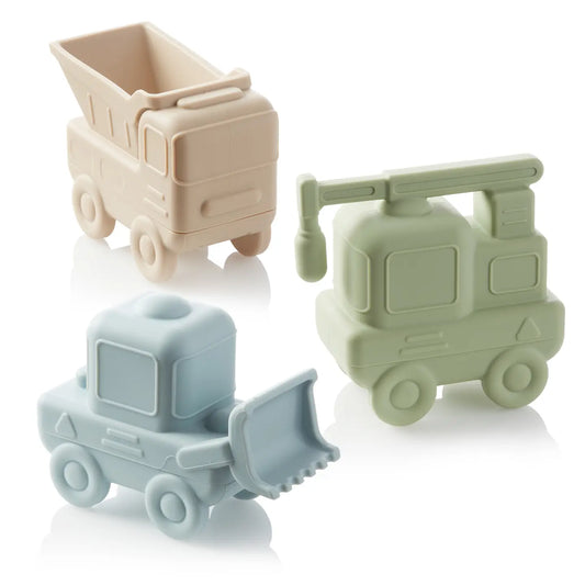 Ali+Oli Bath Toys Bpa-Free Food-Grade Silicone 3pc Water Set