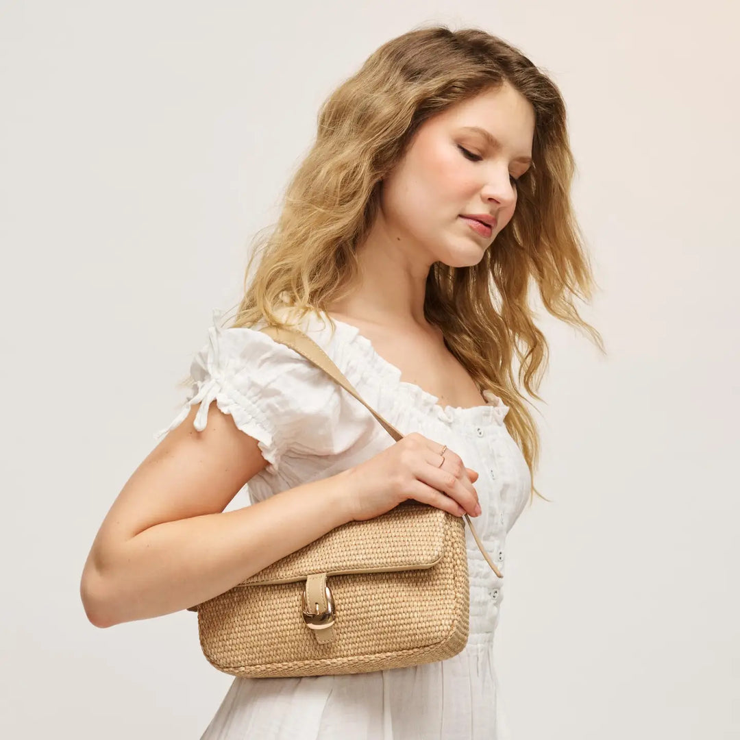 Gloria - Straw Crossbody