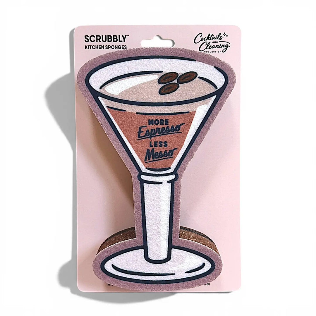 Martini Scrubbly Sponge - Espresso