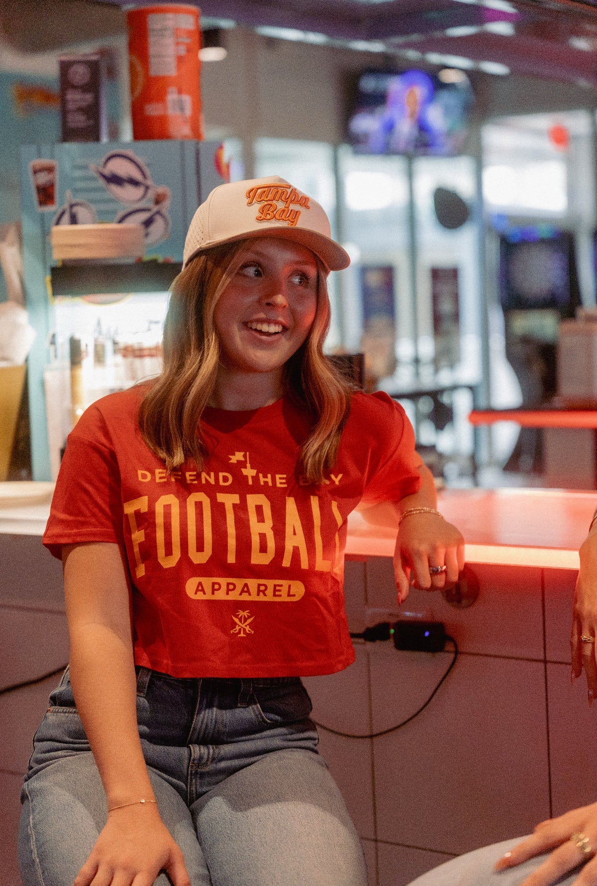 Defend the Bay ladies crop tee - For the Bay