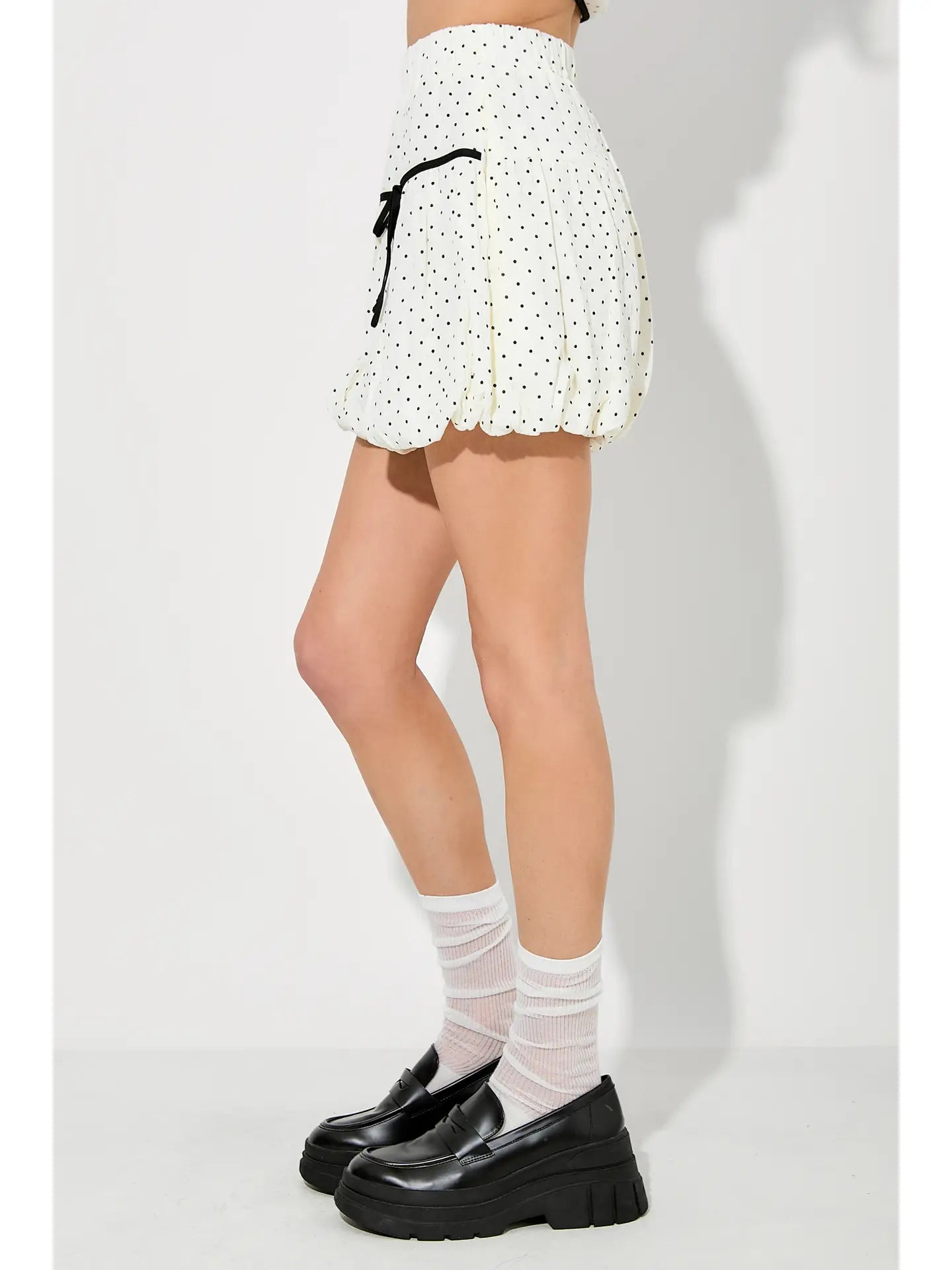 Polkadot Bubble Skirt