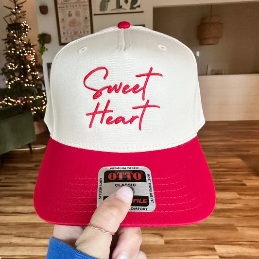 Sweet Heart Valentines Structured Hat
