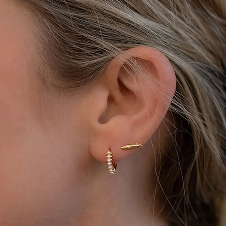 Teeny Fish Stud Earrings
