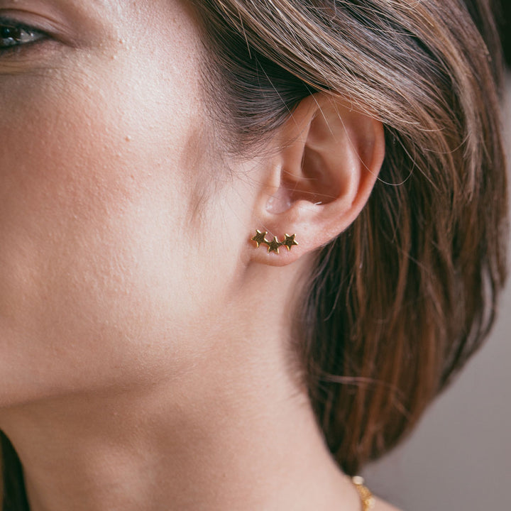 Star Cluster Stud Earrings