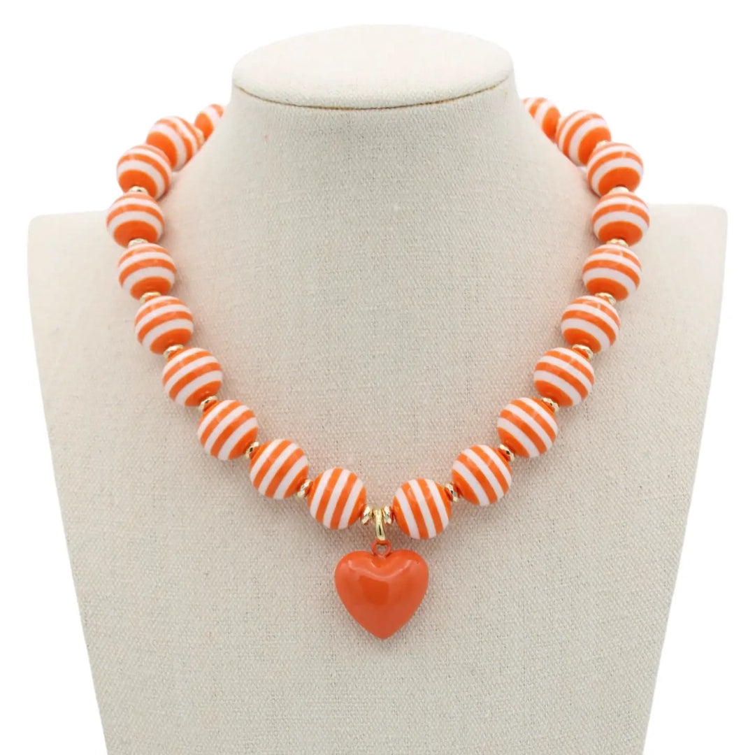 Cabana Stripe Necklace - 4 Colors
