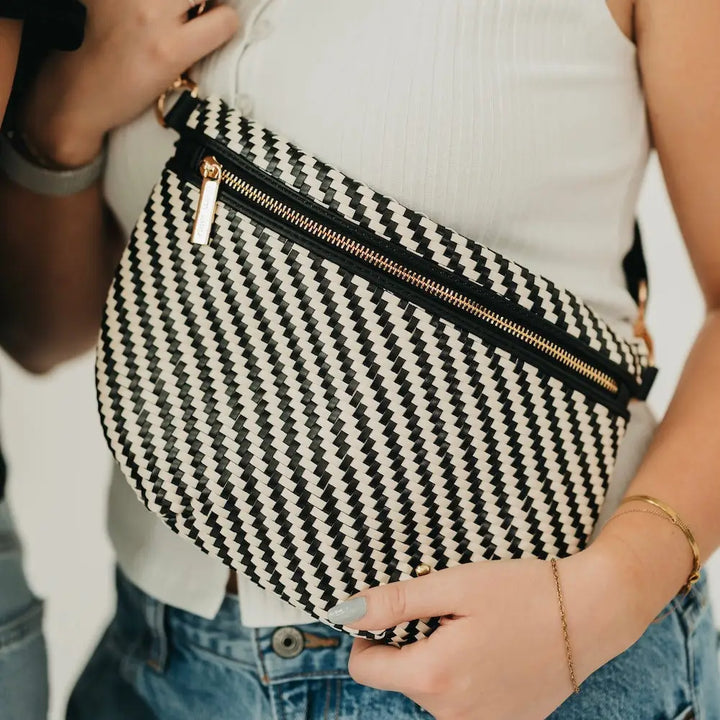 Diagonal Woven Westlyn Bum Bag - New!!!