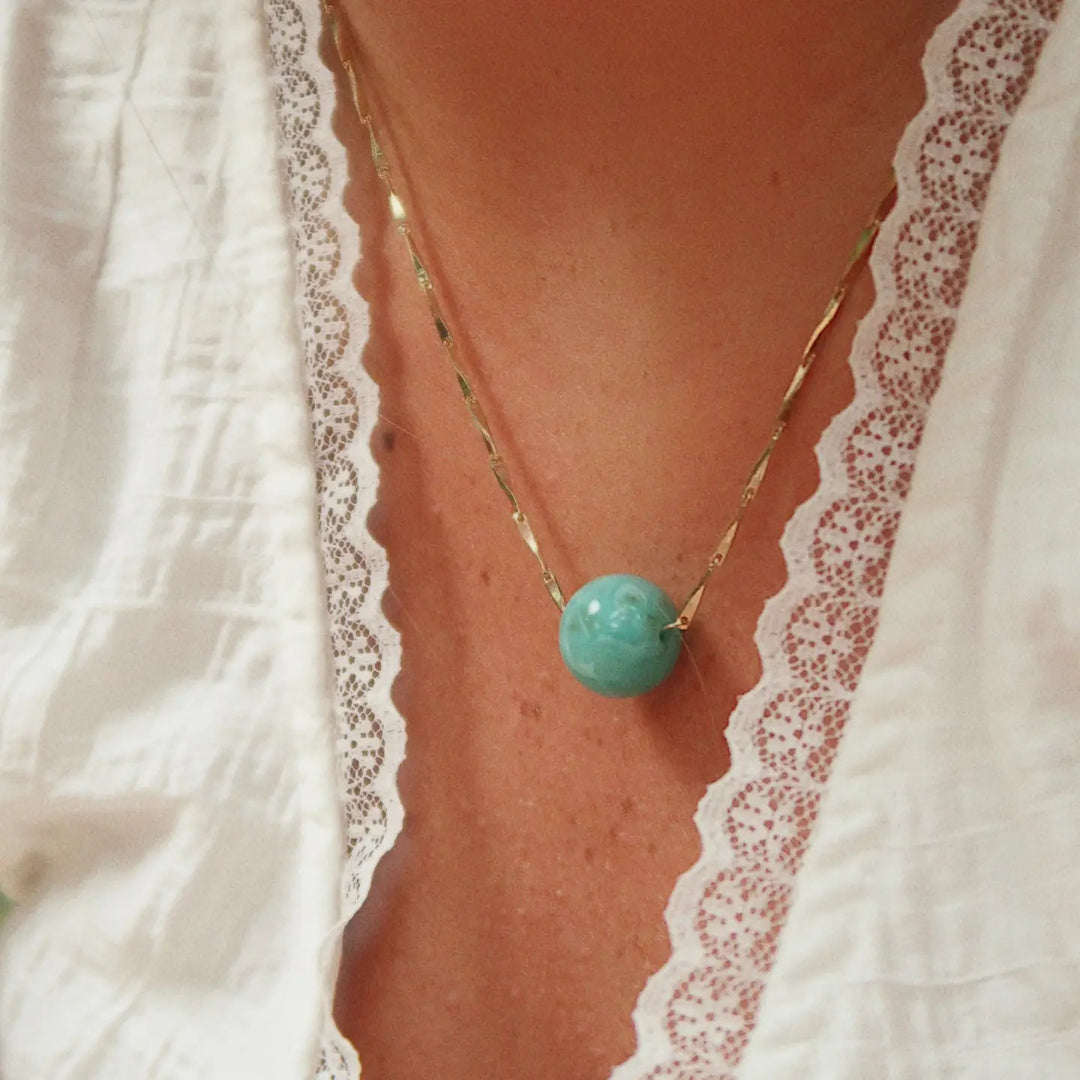 Bobby Necklace : Hypoallergenic and Water Resistant