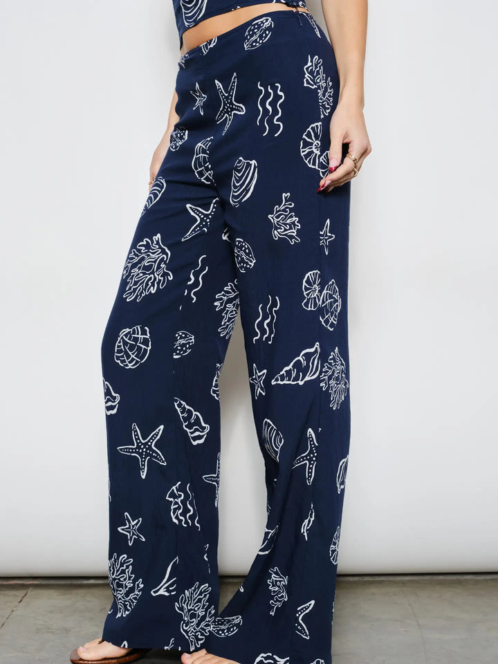 Sammy Shell Print Pants