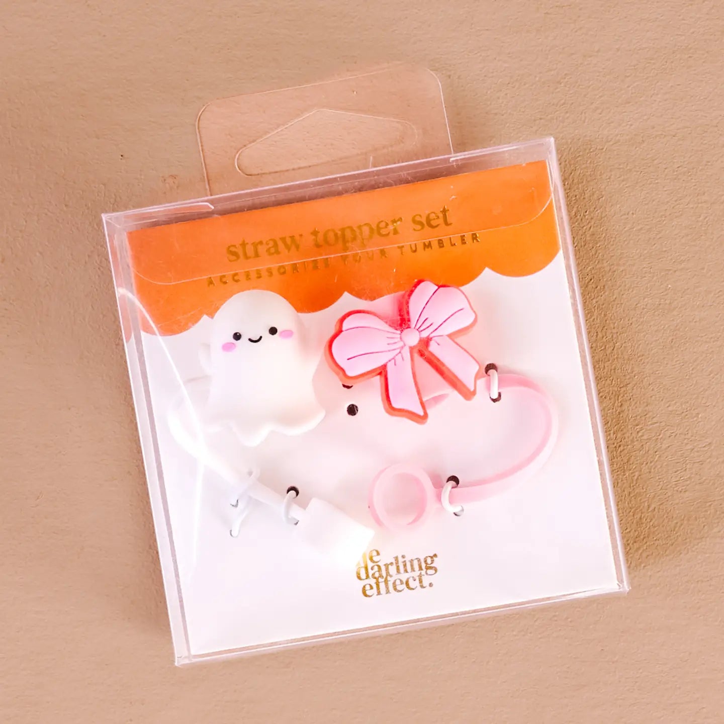 Straw Topper Set-Boos & Bows