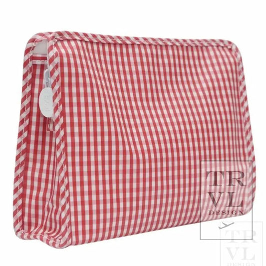 Roadie Large - Gingham Red