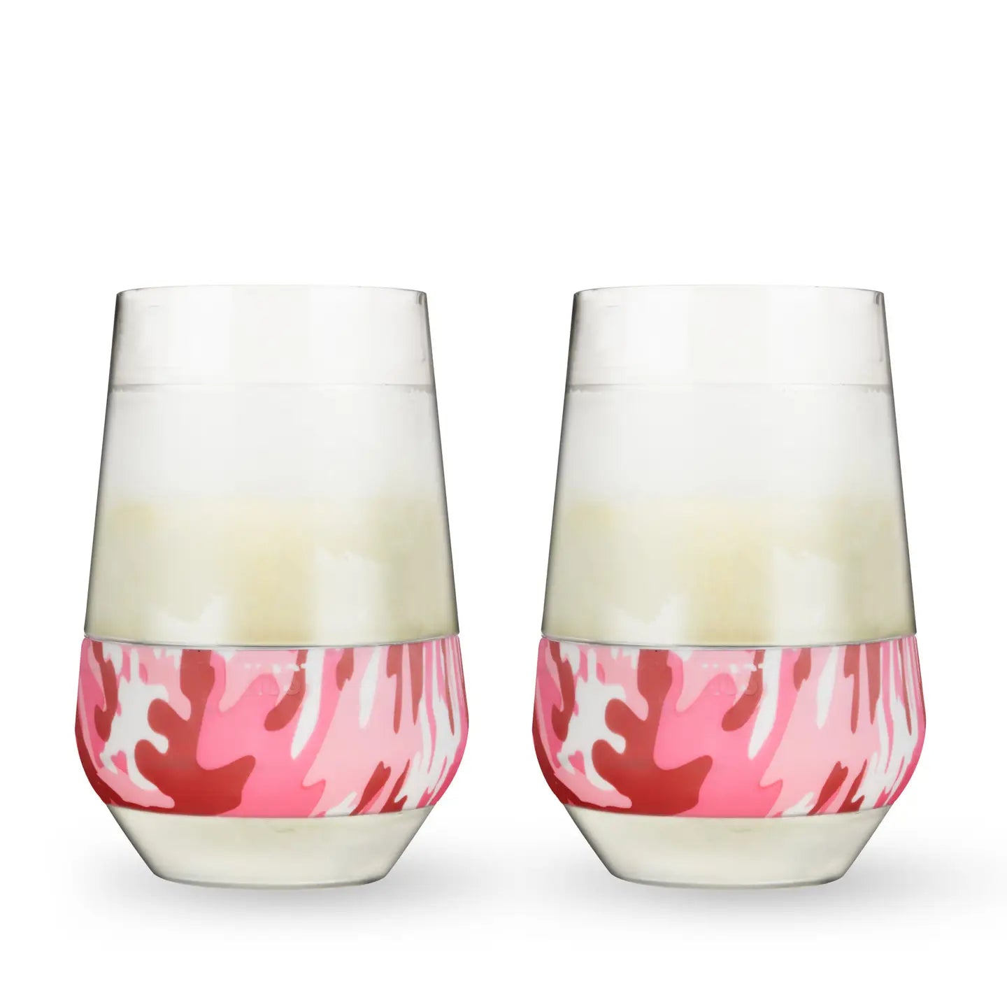 Wine Freeze™ Xl Insulated Cooling Cups in Pink Camo Set of 2