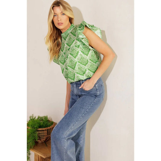 Lucky Me Printed Top