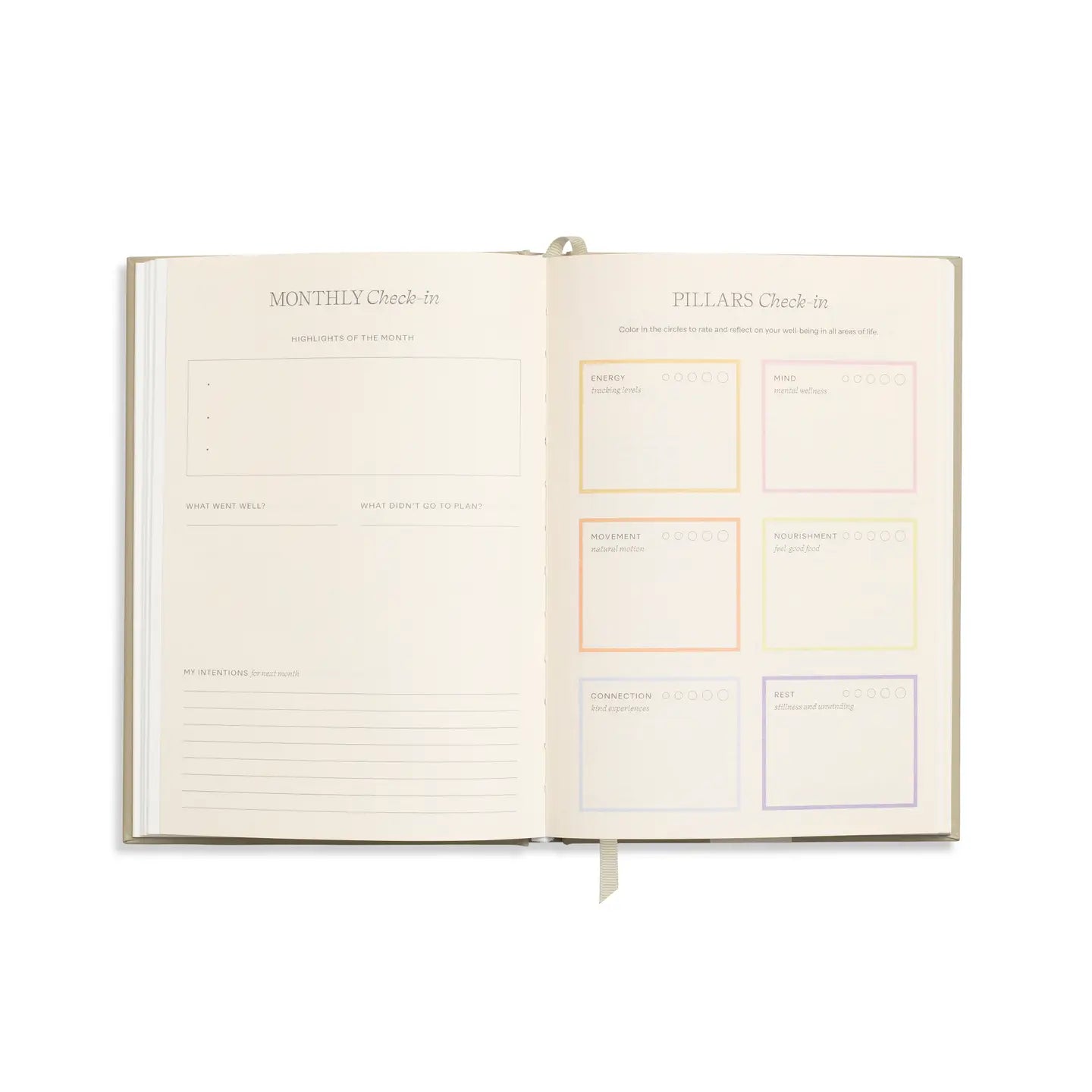 Guided Wellness Journal, A5 Hardcover - Joy