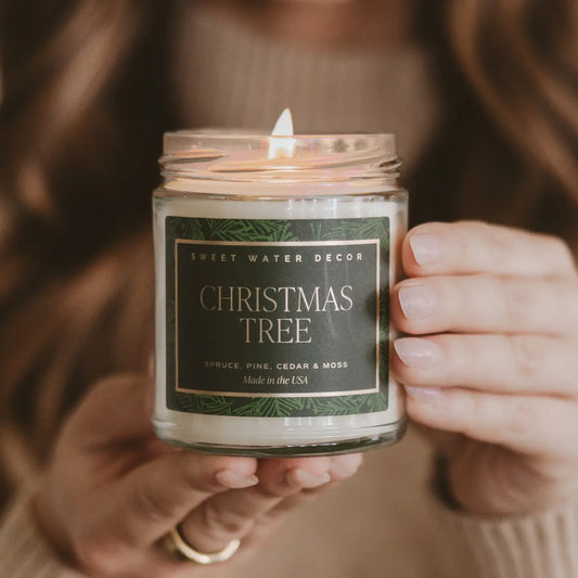 Christmas Tree 9 oz Soy Candle - Christmas Decor