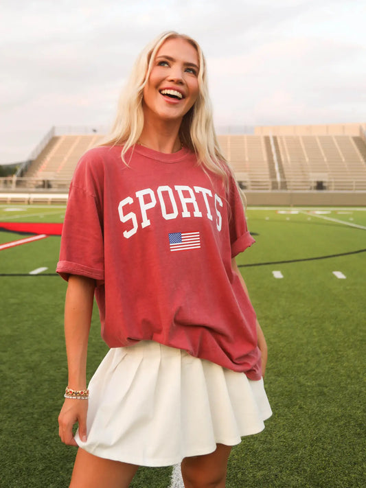 Sports Flag Gameday Tee