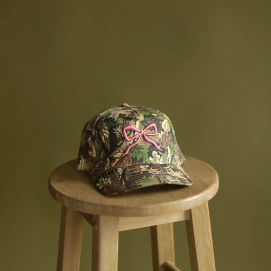 Camo Bow Hat - Multiple Colors!