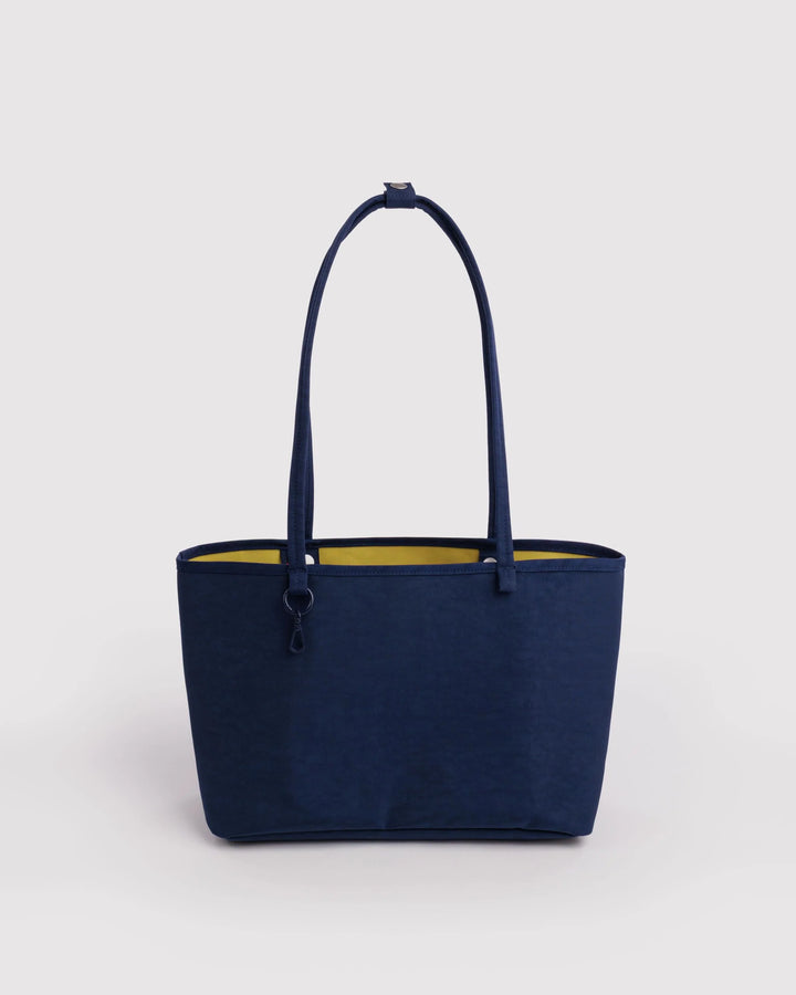 Navy Mix Baggu Medium Nylon Reversible Tote