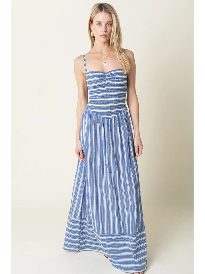 Camila Striped Maxi Dress
