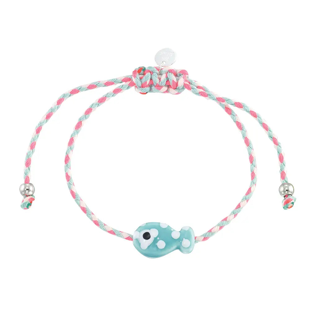 Polka Dot Ceramic Sardine Bracelet