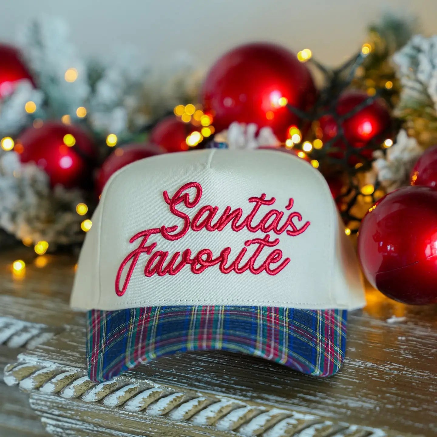 Santa's Favorite Canvas Cap