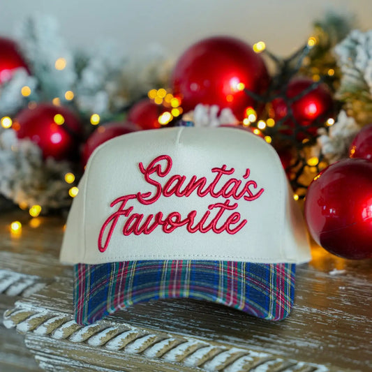 Santa's Favorite Canvas Cap