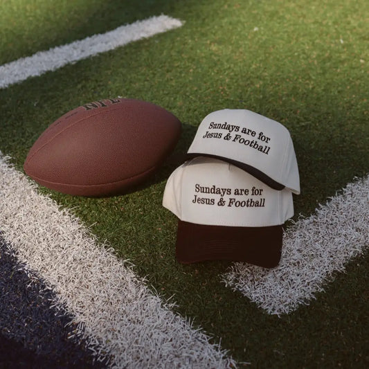 Sundays Are For Jesus and Football Hat
