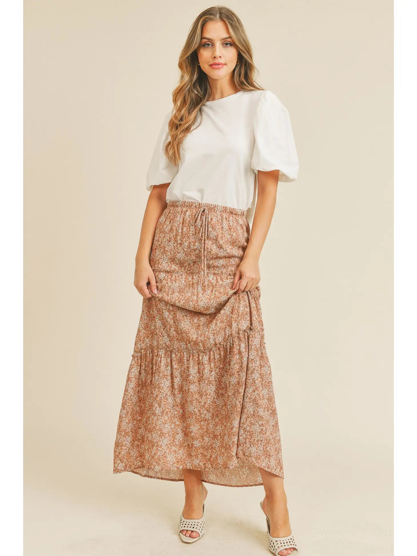 Flower Fields Maxi Skirt